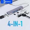 4 Ports USB 3.0 HUB USB C HUB Multi USB Splitter OTG Adapter Type C Docking Station 5Gbps High Data Transmission