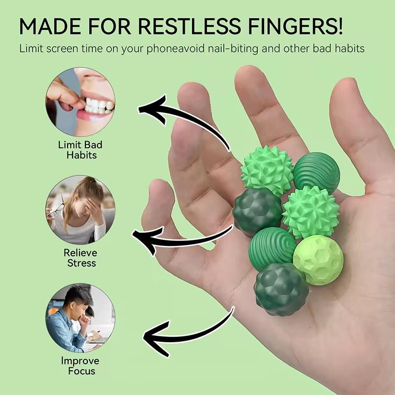Kid Silicone Magnetic Sensory Balls Magnetic Fidget Toy Adult EDC Anti Stress Relief Toys Anxiety Relief Stress Autism Toy