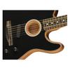 Fender American Ebony gig bag included Acoustasonic® Telecaster®, Fingerboard, Black,