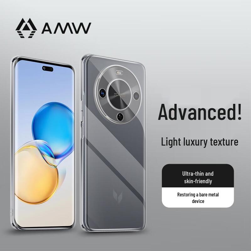 AMW Clear TPU Anti-Drop Phone Case for Huawei Hi Enjoy 70 Plus