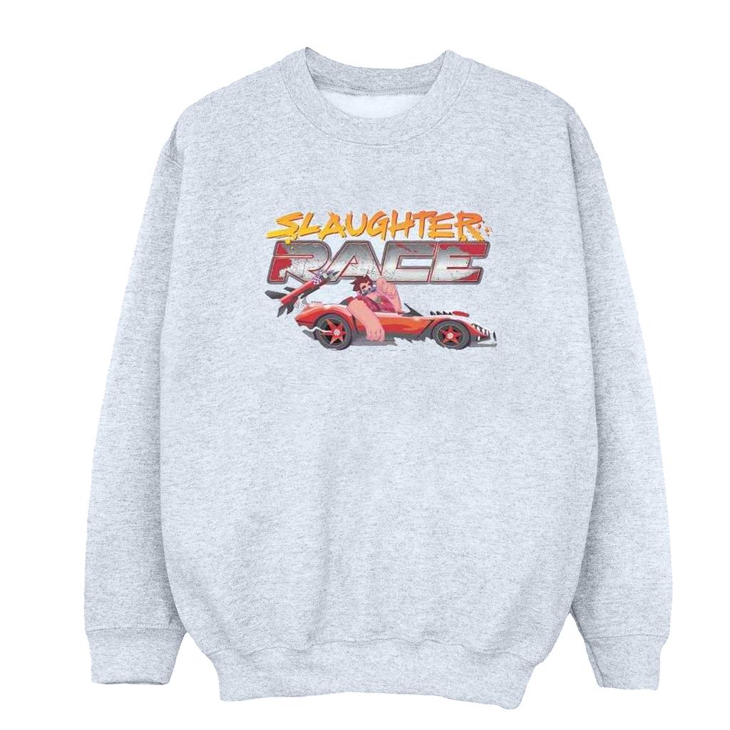 Disney Womens/Ladies Wreck It Ralph Slaughter Race Sweatshirt