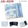 Sanrio Anime Wallet Cinnamoroll Kitty Melody Kuromi PU Leather Snap Closure