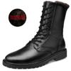 Большого размера ботинки Мартина мужские хлопковые туфли 48 высокий верх 49 коровья кожа 50 бархатная теплая рабочая 51 черный очень большой размер 52 мужская обувь