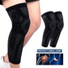 1/2 шт. унисекс наколенники для поддержки спортивных удлинённых рукавов для ног для фитнеса Нескользящие компрессионные повязки для ног для облегчения боли в суставах