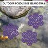 4 шт. Креативный поднос в форме пчелы с пористым дренажным дизайном, практичные мелкие предметы для сада, балкона, на выбор четыре цвета