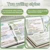 Color Notepad Flip Up Hand Account Book Multifunctional Loose-leaf Notebook  Gift