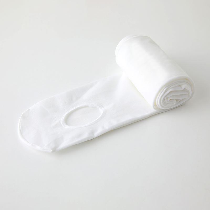 Детские белые балетные колготки 60D для практики и экзаменов - Профессиональные бархатные леггинсы.