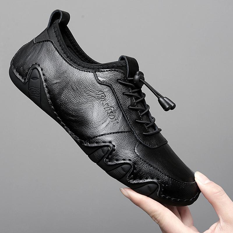 Deal with the sale, pick up leaks, spring and autumn breathable large-size Doudou shoes, Derby wedding tide shoes