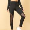 Women's Spring Summer New Mesh - Paneled 9 - Point Pants, Stretch Yoga Leggings, Running Base Layer Trousers