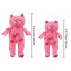 Plush Stuffed Animal Pillow Polka Dot Cat Animal Plush Toy Creative Plush Cat Doll  Sleeping Gift