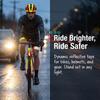 5PCS Hexagonal Pattern BicycleReflective Tape Waterproof Bike Luminous Strip  DIY Decoration