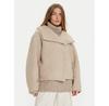 Demi-season Jacket Gina Tricot 22613 Beige Color Oversize
