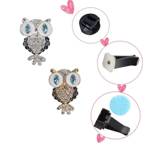 Сверкающая сова, автомобильная ароматерапия, устраняет запахи, длительная свежесть, смола, автомобильная ароматерапия с совой