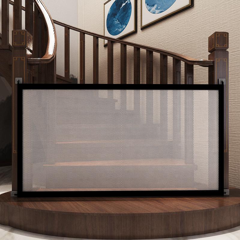 Retractable Baby Isolation Guard Gate Fence Child Fence Gate Pet Fence Pet Fence Isolation Net Home Use
