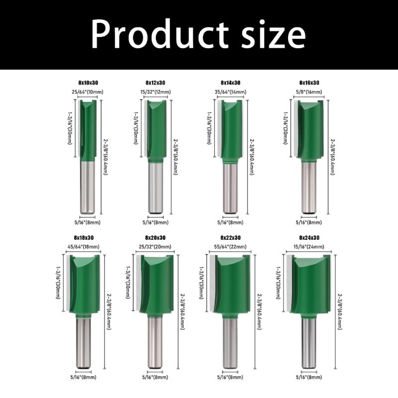 Фреза пазовая для моделирования столярных работ pattern flush trim router bit 5/16 хвостовик фреза для заподлицо среза