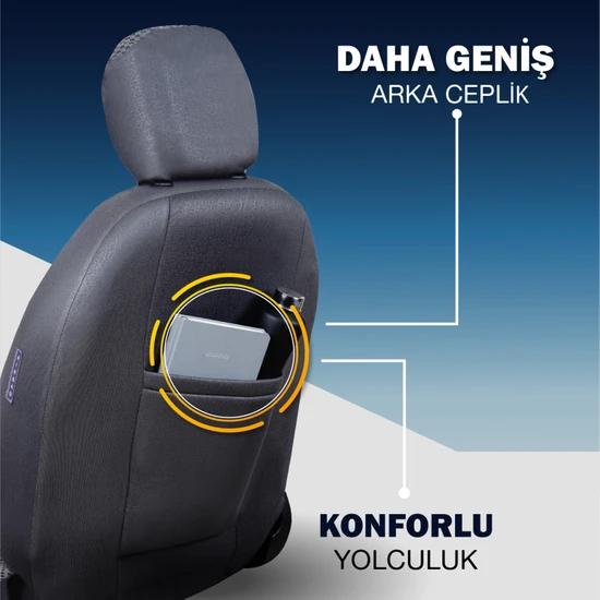 Neva New Season Orthopedic Design Car Seat Cover Gray