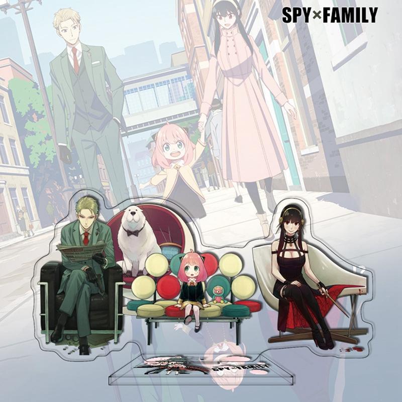 Фигурка аниме SPY X FAMILY, акриловая стоячая модель, настольный декор, подарочное украшение