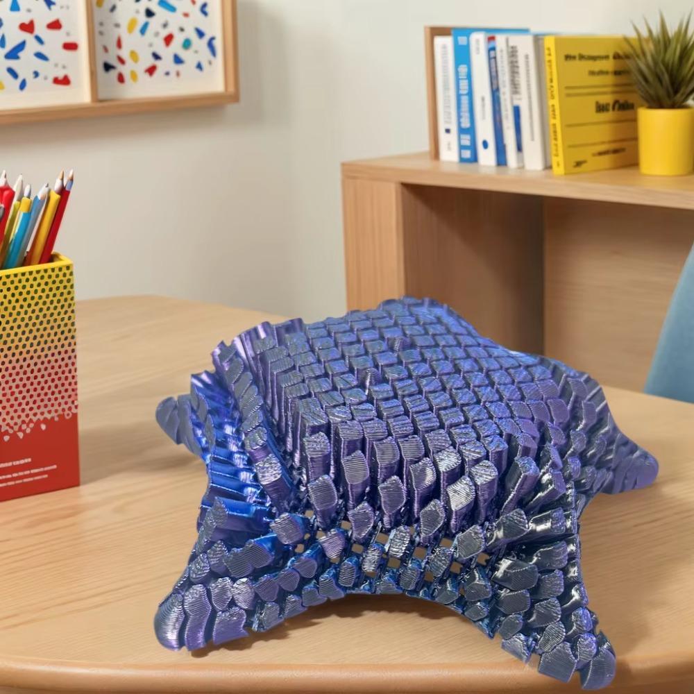 Moveable Joints Starfish Decoration Colorful Movable Starfish Toy Office Desk