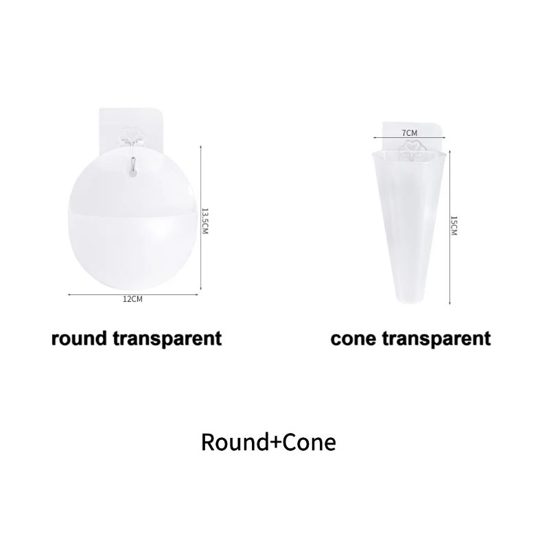 2660 DIY подвесной цветочный горшок для дома, пластиковый цветочный горшок для дома, настенный чехол для цветов, круглый цветочный горшок, пластиковый цветочный горшок для дома, ящик для хранения