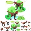 Прочная пластиковая игрушка динозавр Реалистичный тираннозавр рекс Трицератопс Идеальный подарок для мальчиков Модель игрушки Персонажи)