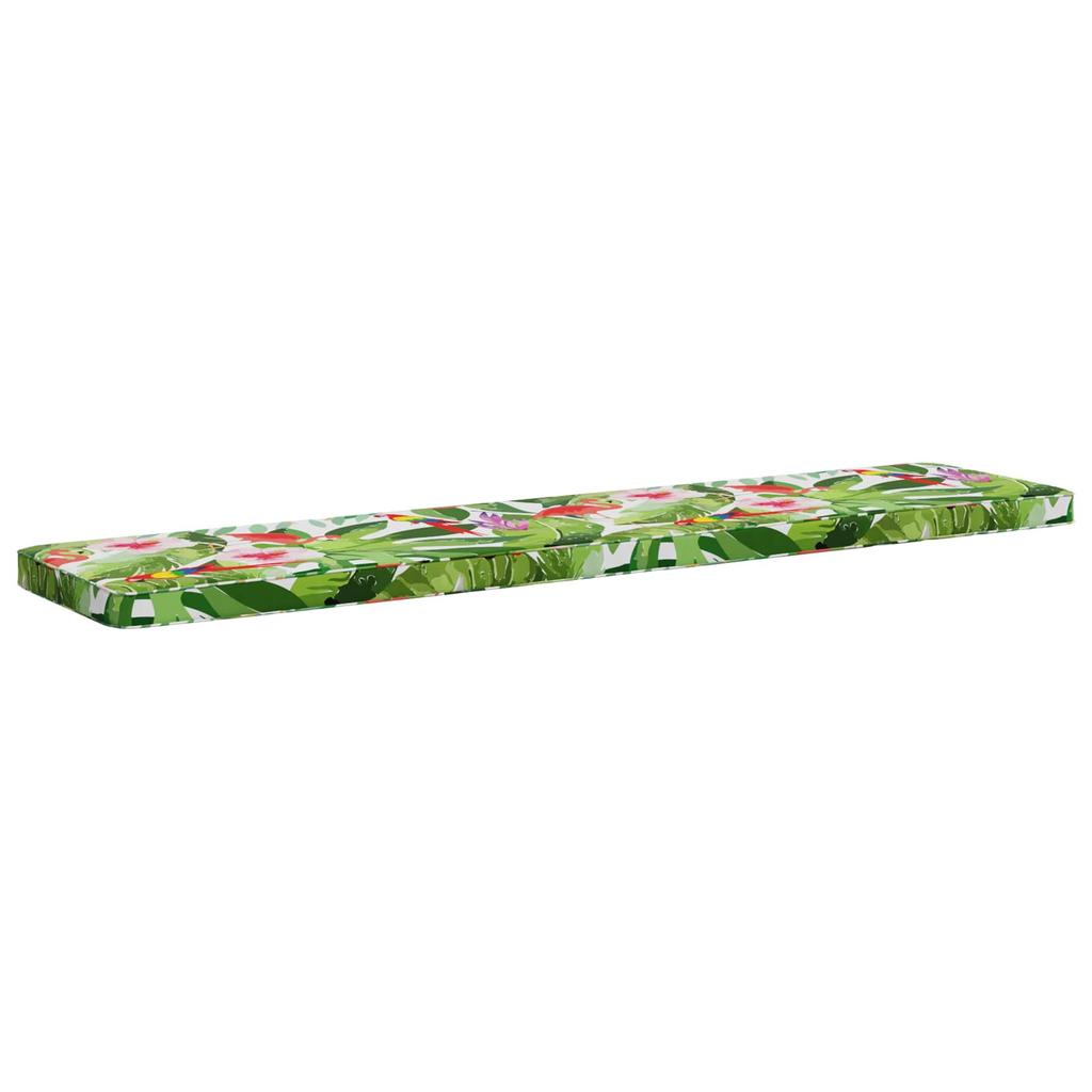 2 piece Bench Cushions VUGHT 2 pcs. 100percent Polyester Multicolor