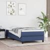 VidaXL Pocket Spring Mattress for Children Blue 80x160 Cm Fabric,Bedroom Furniture,Spring Mattress,4016541