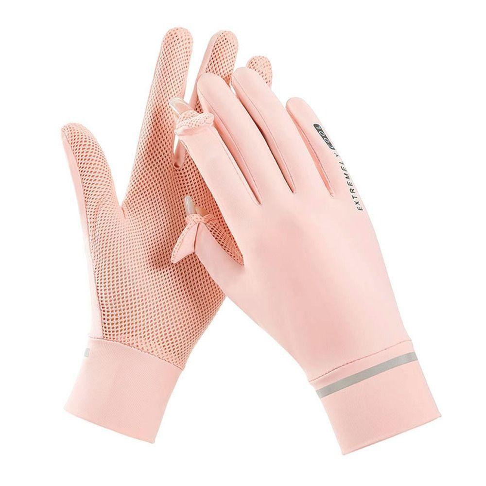 Mittens Style Sunscreen Gloves Thin Sun Protection Gloves Anti-UV Gloves Cycling Driving Running