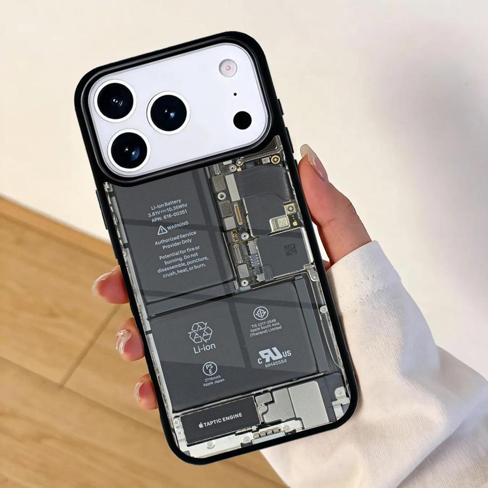 Материнская плата Печатная плата Чехол для мобильного телефона для IPhone 17 AIR 16pro Max 15 14 13 12 11 Защитный бампер