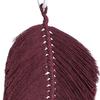 Woven Feather Tapestry Soft Fine Workmanship Cotton Macrame Wall Hanging Feather Boho Chic Woven Leaf for Wall