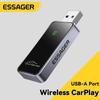 USB-A Wireless CarPlay Adapter for iPhone Wired To Wireless Carplay Dongle Plug And Play USB Connection Auto Car Dongle