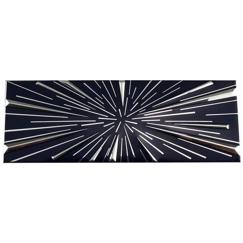 For Tesla Model 3 X Y S Car Time Space Tunnel Logo Trunk Badge Emblem Decals Sticker Plaid Ludicrous Highland Car Accessories