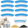 Universal Cat Fountain Carbon Filters Non-toxic Cat Water Dispenser Filters for WF050/060