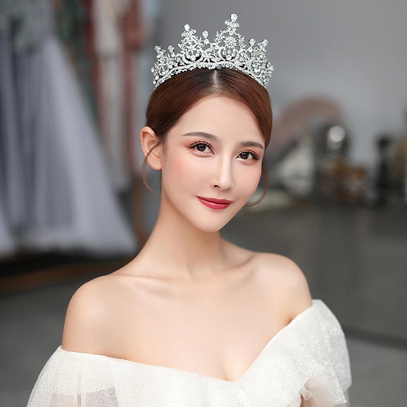 New Bridal Zircon Crown Wedding Hair Accessories Wedding Dress Accessories