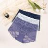 Women's Panties Sexy Lace Flower Embroidery Underwear High Waist Breathable Underpants Plus Size Comfort Intimates Lingerie