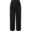 JNBY Women's 2024 Winter 100% Wool Loose Straight-Leg Trousers