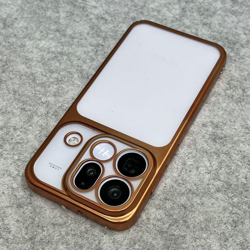 Модный матовый тонкий чехол с гальваническим покрытием для OPPO FInd X9S Pro X9Pro X9 5G, полный защитный ударопрочный чехол на заднюю панель