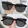 2PCS Sunglasses Myopia Glasses With Scale Sunglasses Summer Uv Prepared Myopia Glasses 9181