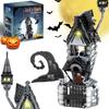 766pcs Building Blocks Haunted House Set Halloween Christmas House Building Blocks Building