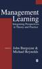 Книга Management Learning : Integrating Perspectives In Theory and Practice