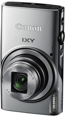 Canon Цифровая камера IXY 640 Серебристая с 12-кратным оптическим зумом (IXY640(SL))