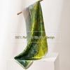 Impressionist Prairie Print Mulberry Silk Scarf - Versatile Neck Accessory