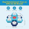 Dog Feeder 2 Layers, Dog Interactive Turntable Toy for IQ Training and Entertainment, Mentally Stimulating Toys Boredom and Smart Dogs, Cats