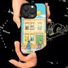 Cartoon S-Sesame S-Street Phone Case PC+TPU For IPhone 17 16 15ProMax 13 16 11 12 14 Pro Xs Max Mini Xr X Plus Cover