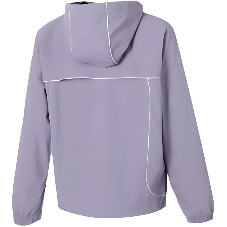 Puma Однотонная дышащая тканая куртка женские куртки фиолетовые 628763-30