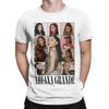 Мужские футболки Ariana Grande The Eras Tour Эра Dangerous Woman 100% хлопок Летняя футболка с круглым вырезом Повседневная футболка