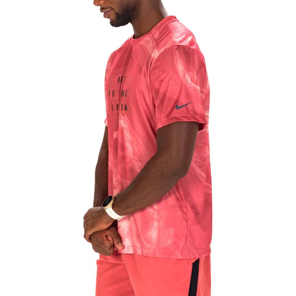 Nike Running T Shirt Men's Clay Gray FB6880-655