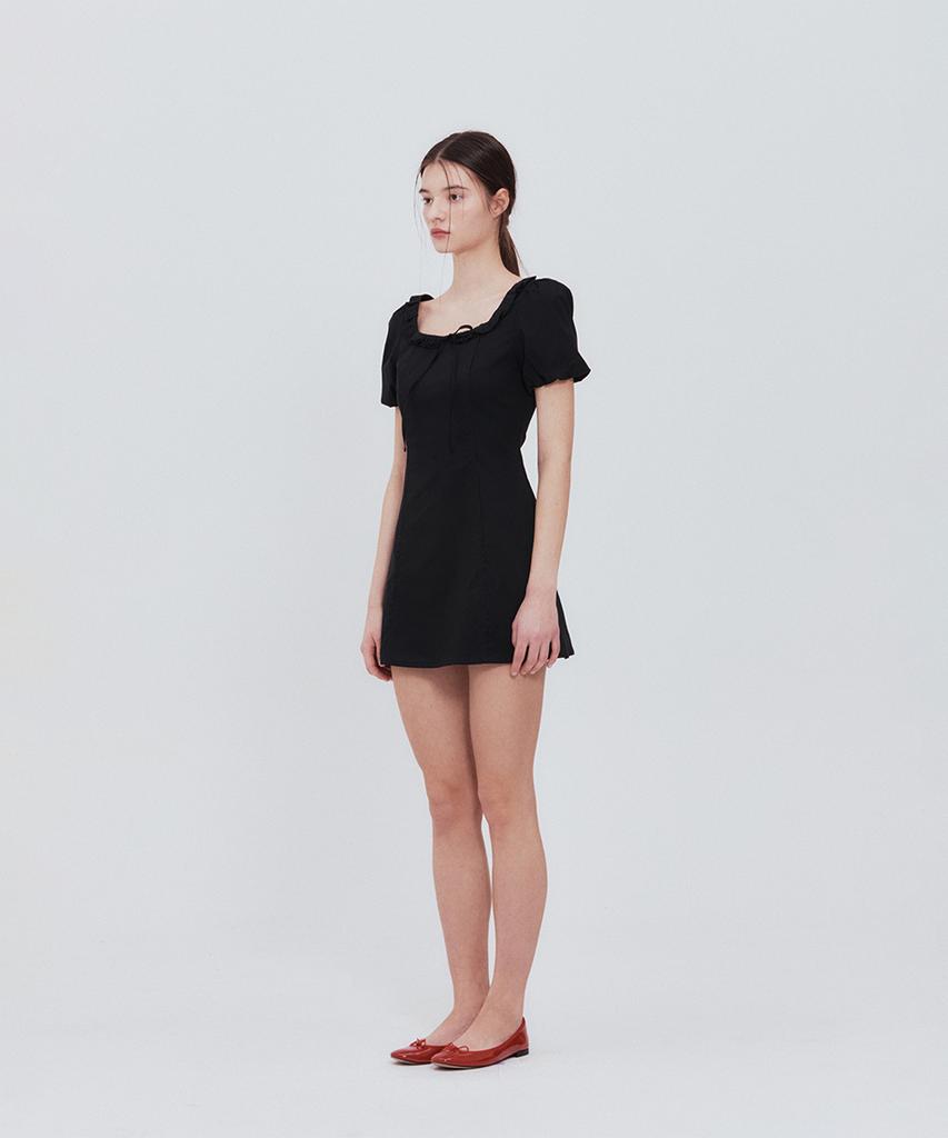 Not Your Rose Dandelion Dress (Black)