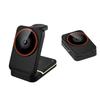Desktop Multifunctional 15W Wireless Charger with Ambient Light & Foldable Magnetic Design for Office or Home Use
