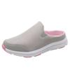 Fashion Women's Casual Sports Shoes Mesh Surface Breathable Half Slippers Spring and Summer New Large Size Women Walking Flat Shoes