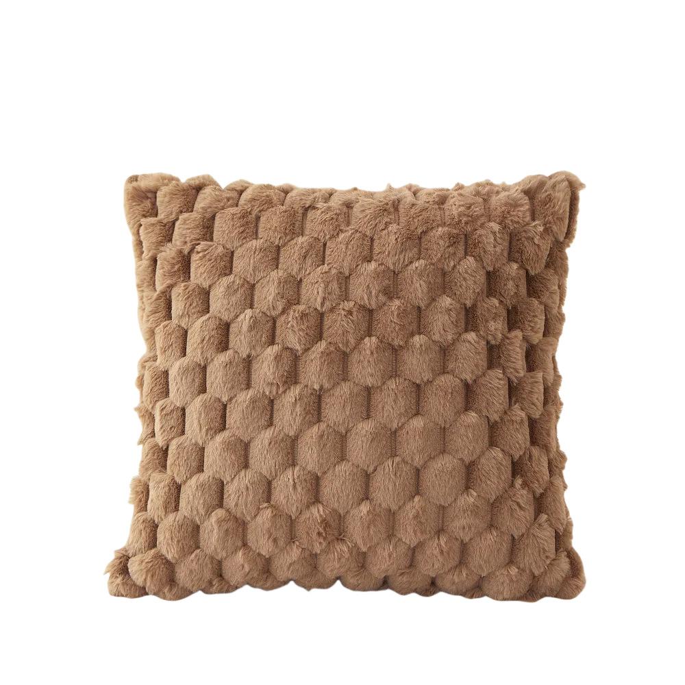 Новая плюшевая поясничная подушка-спинка Super Label для дивана с наполнителем